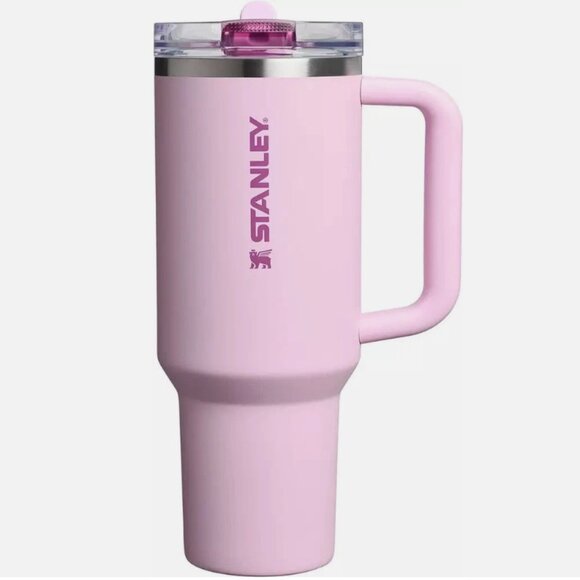 NWT Stanley 40oz Quencher Cherry Blossom Pink Viral Tumbler - Sold Out - Picture 2 of 3